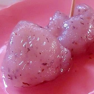 梅苺風味　一口タイプの水菓子